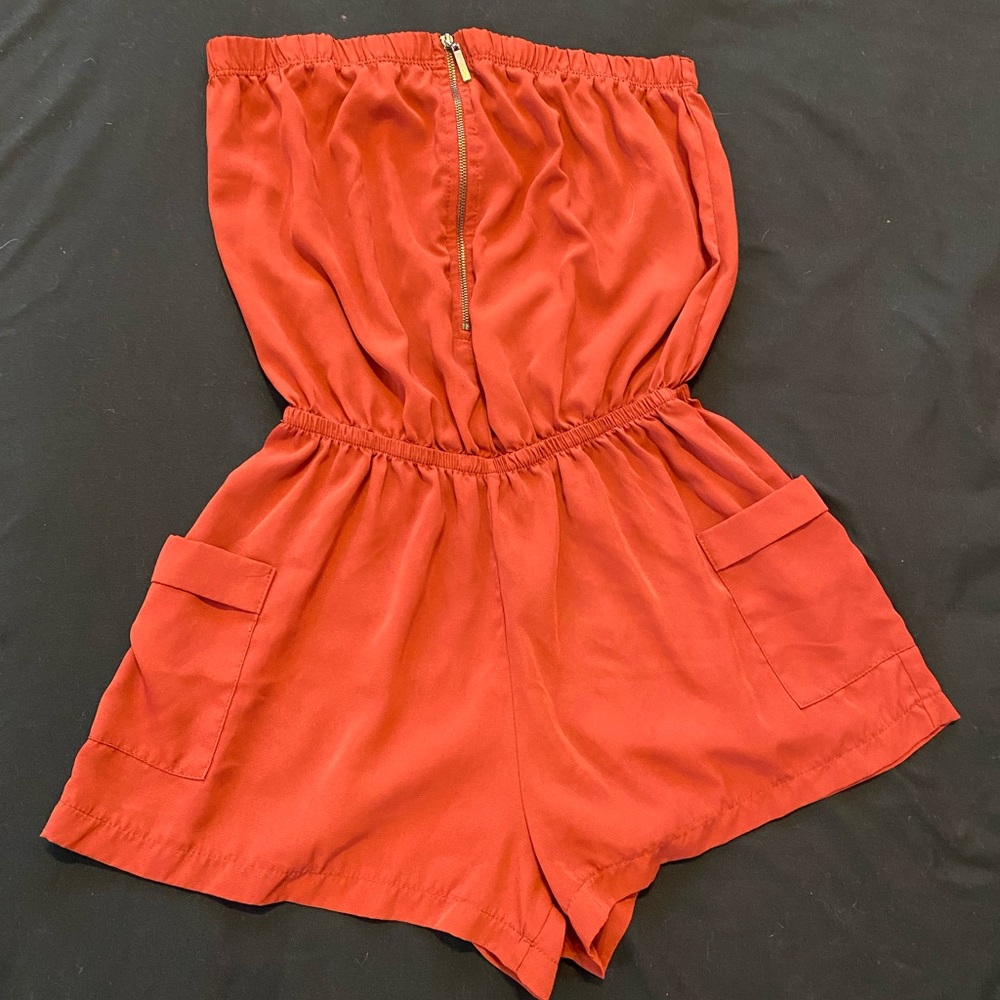 Strapless Romper - Picture 4 of 7